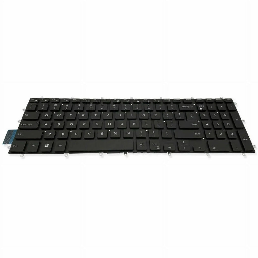 For Dell Gaming G3-3579 3779 G5 15 5587 15-5587 Keyboard Backlit Ivory Characters
