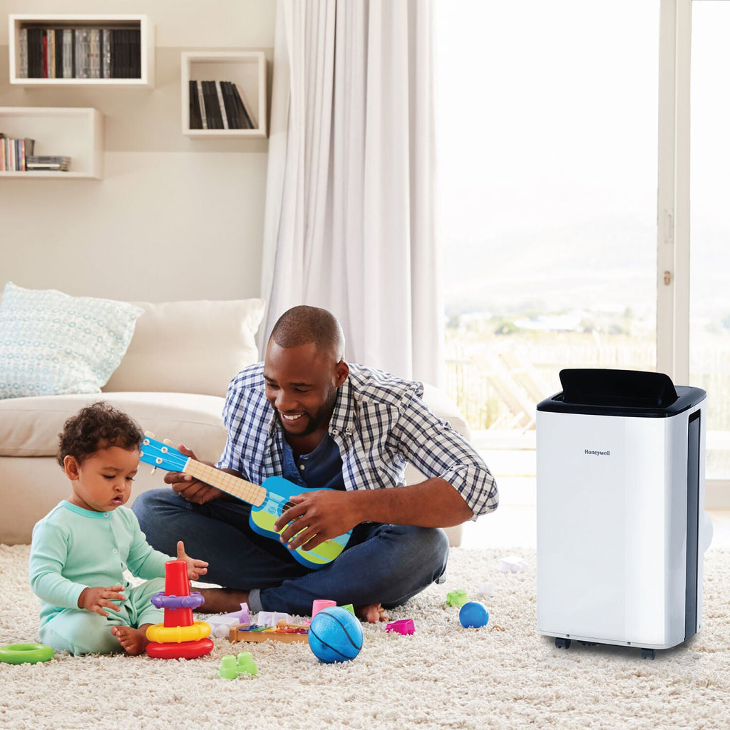 Honeywell 10,000 BTU Sizemart WiFi Portable Air Conditioner & Dehumidifier with Voice Control, HF0CESizeVWK6