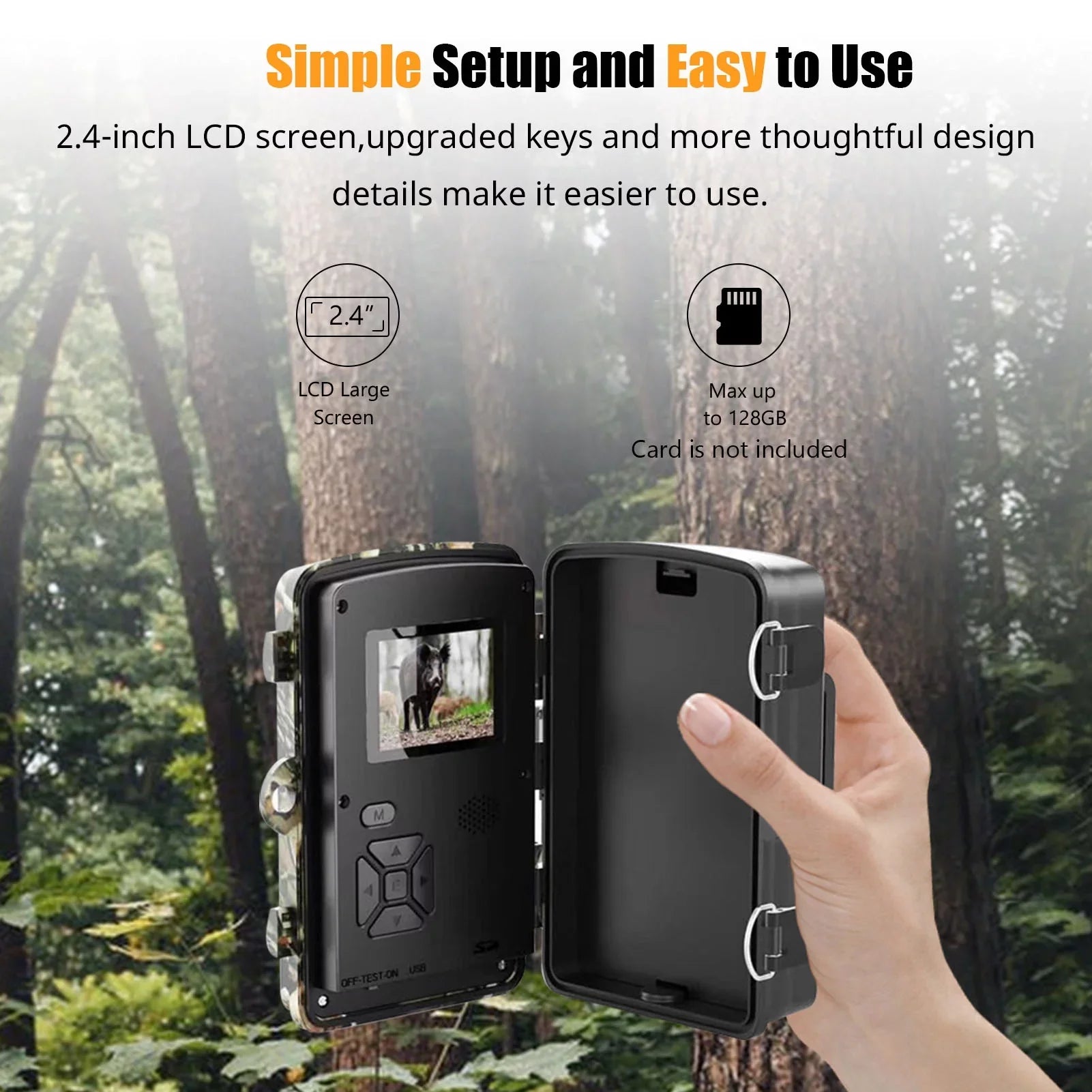 Irfora Camera,Ir VisionDisplayFarm 1080p Camera With 2.4'' Tft Color Camera With Ir Ip66 Waterproof 0.6s Time And 2.4'' Waterproof 0.6s TimeIp66 WaterproofQisuo