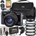 Ultimaxx Advanced Sizeony Cyber-shot DSizeC-RX1R II Digital Camera Bundle - Includes: 64GB Extreme Memory Card, 1x Replacement Battery & Much More (28pc Bundle)