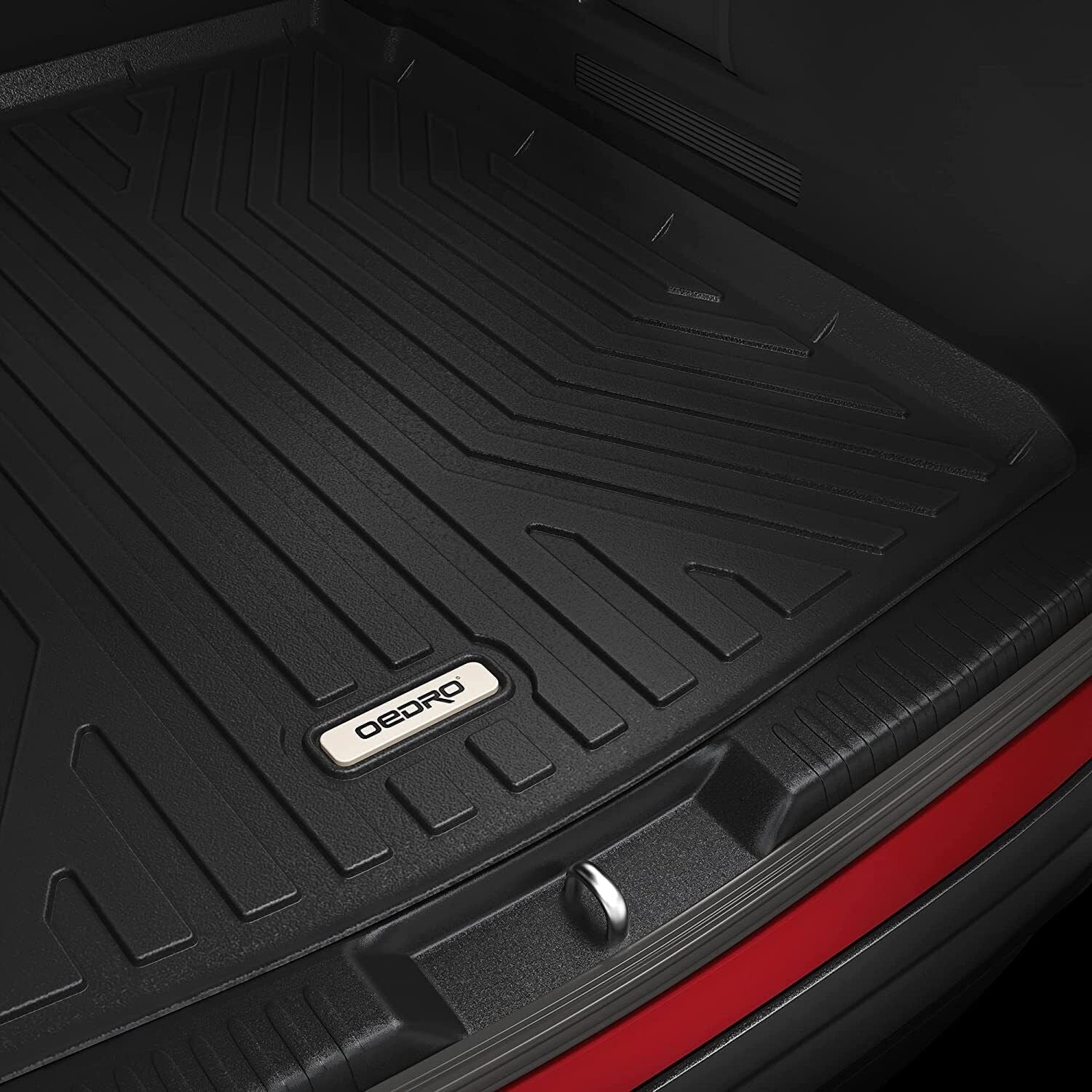 Ledkingdomus Cargo Trunk Liner Black Fits for 2019-2023 Sizeubaru Forester, Fit Cargo Mats Behind 2nd Row Rear Cargo Trunk Tray