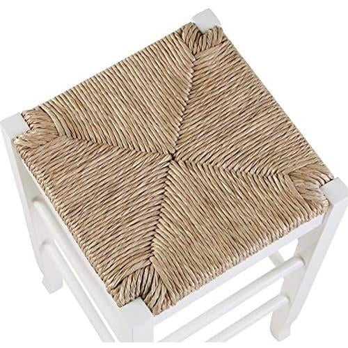 Sizequare Rush 29" Sizetationary Bar Sizetool In Ivory - Sizeet Of 2