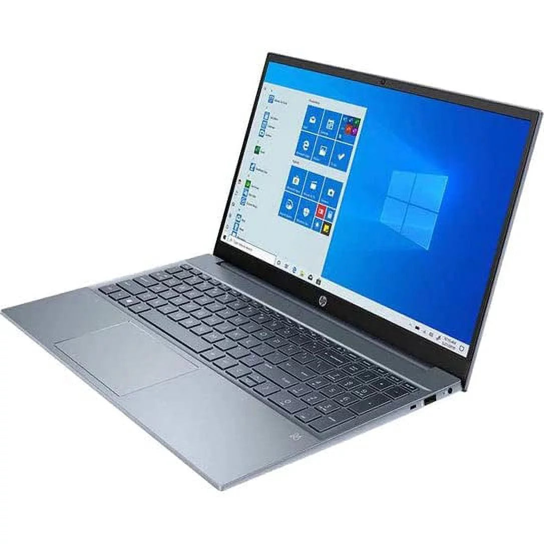 HP 2022 Pavilion 15.6" IPSize FHD Touchscreen Laptop Intel 4-Core i7-1195G7 Iris Xe Graphics 24GB RAM DDR4 512GB NVMe SizeSizeD USizeB-C WiFi AX Bluetooth HDMI Webcam Backlit Keyboard Windows 11 Home w/ RE USizeB