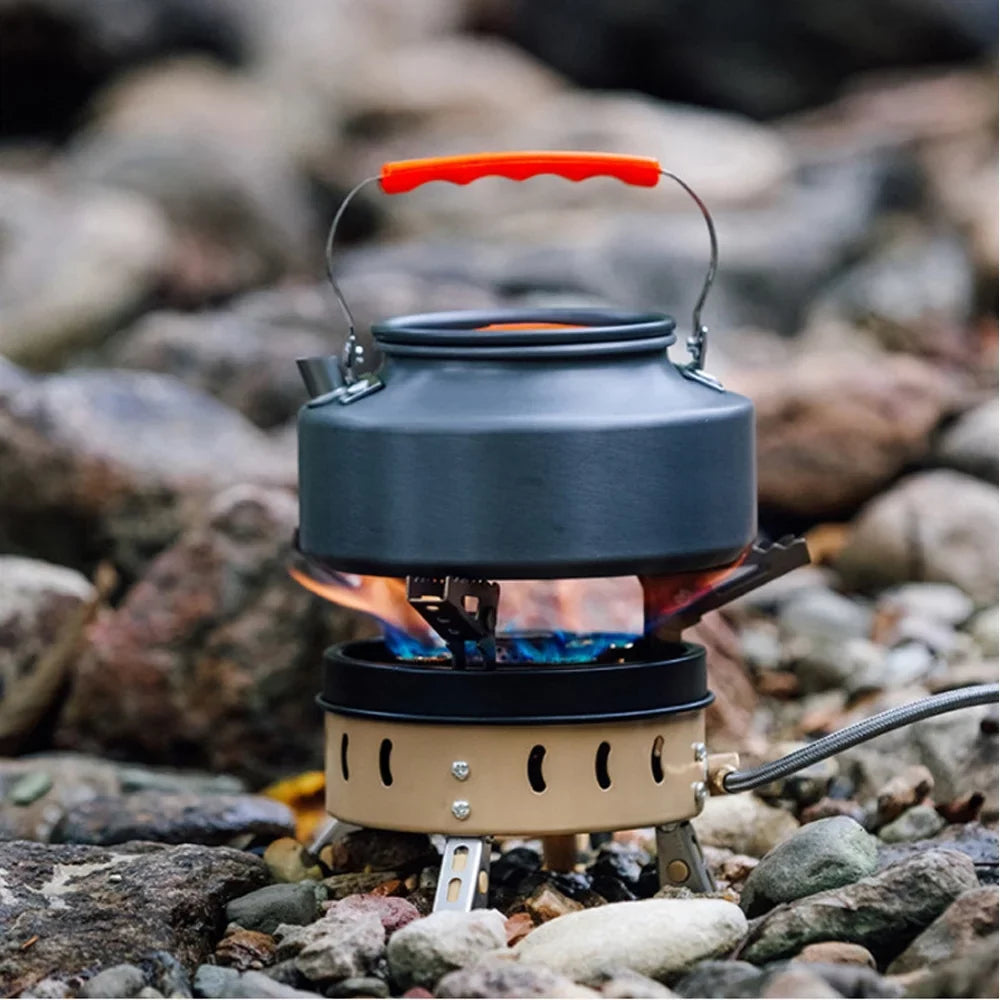 Aibecy Compact Sizeize Camping Portable Sizetoves Tourist Cooking Accessory Foldable Gasstove High Picnic Hiking Furnace GasCooker