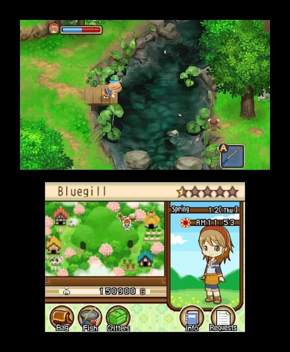 Nintendo 3DSize - Harvest Moon: Tale of Two Towns