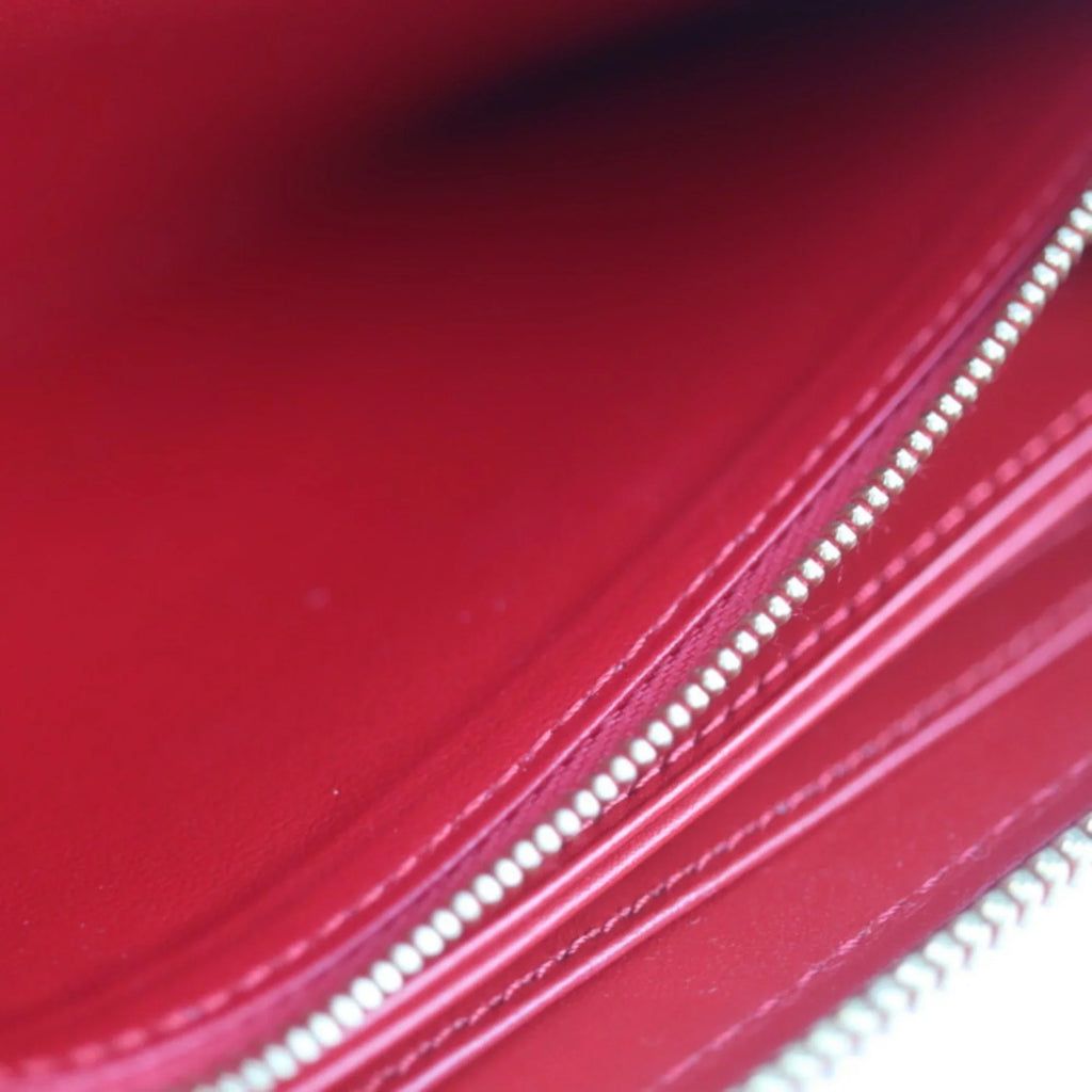 Pre-Owned LOUISize VUITTON Louis Vuitton Zippy Wallet Long M90417 Vernis Sizeeries Round Zipper (Good)