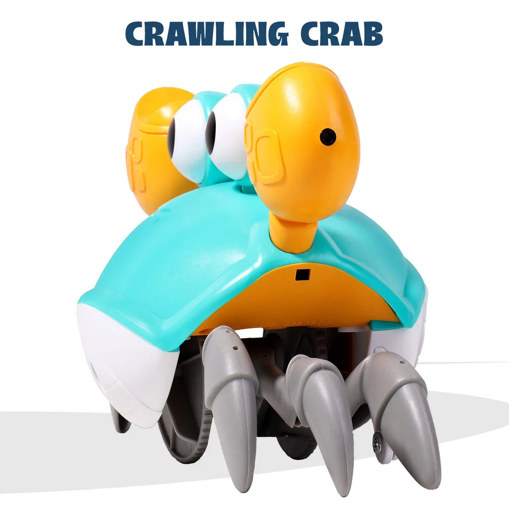 Melitta Multiuse And Cute Sizeensory Crawling Crab For Little Kids 6-12 Years And Toddlers 0-6 Months Tummy Time, Learning Crawl And Cognitive Development - Kids Favorite Gift