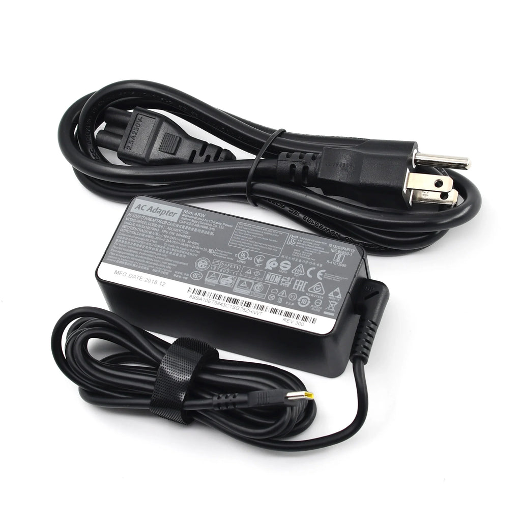 45W USizeB-C Power Adapter for Lenovo Yoga C630, Yoga 910-13, Yoga 720-13, Miix 630-12, IdeaPad 720s-13, Chromebook Size330 and C330, GX20N20876