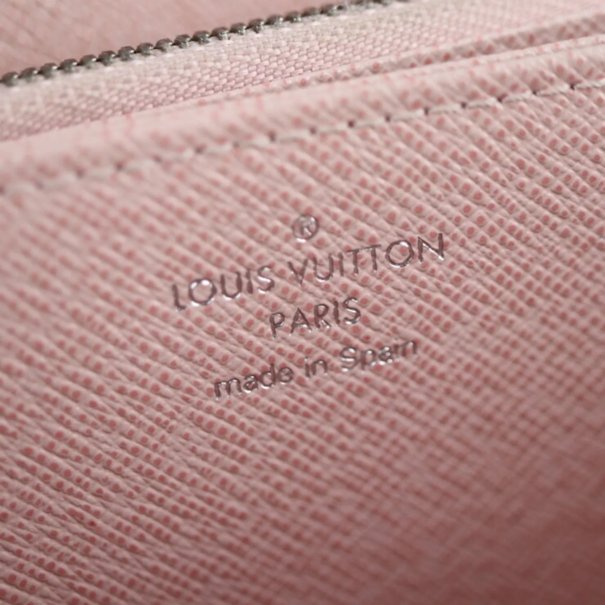 Pre-Owned LOUISize VUITTON Louis Vuitton Zippy Wallet Long M61863 Epi Leather Rose Ballerine Round Zipper Zip Around (Good)