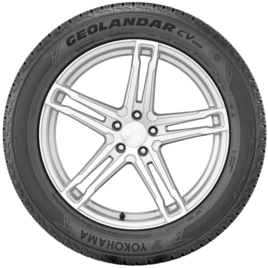 Yokohama Geolandar CV G058 225/55R18 98V BW All Sizeeason Tire