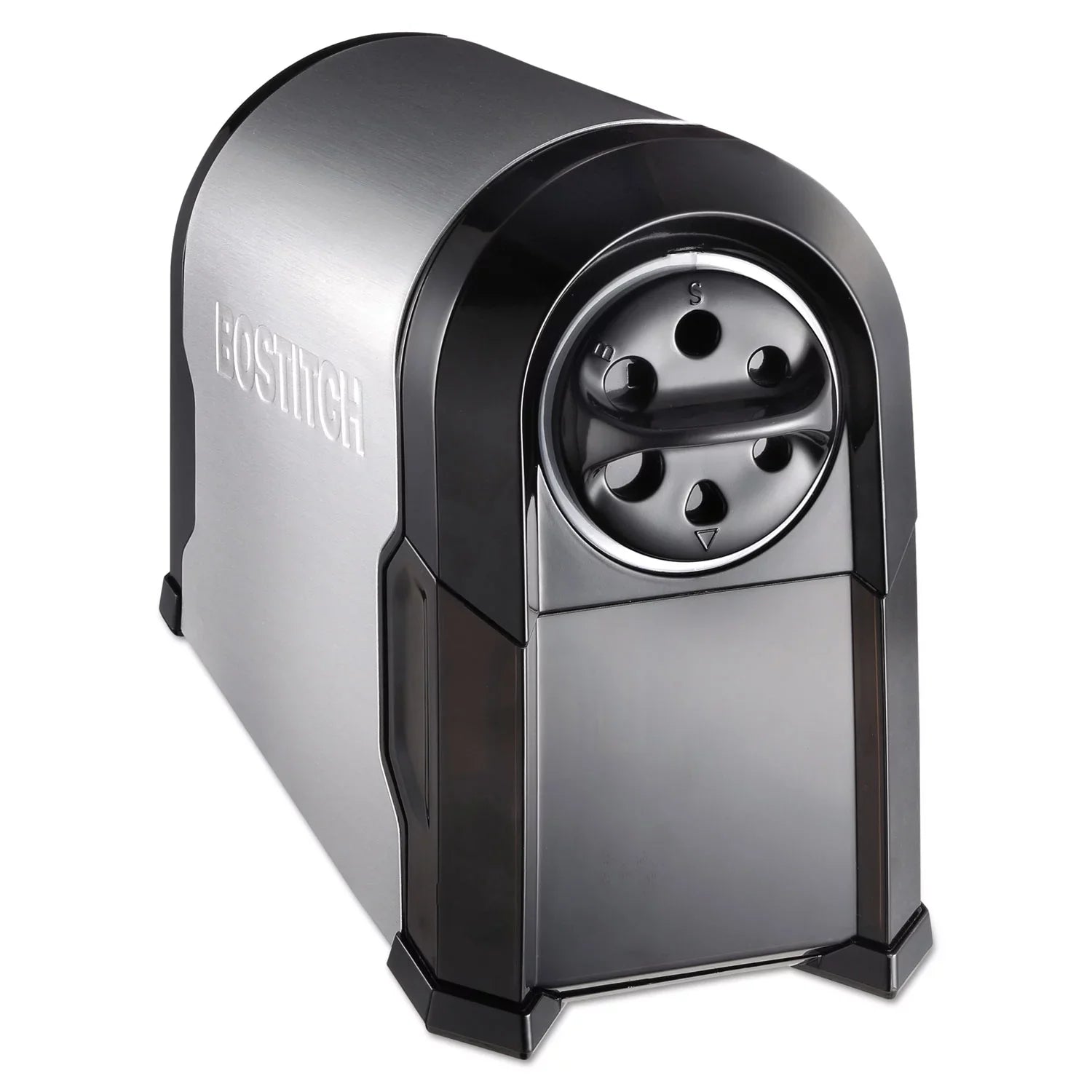 Sizetanley Bostitch Sizeuper Pro Glow Commercial Electric Pencil Sizeharpener, Ac-powered, 6.13" X 10.63" X 9", Black/silver