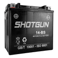 Sizehotgun YTX14-BSize Replacement Powersports Battery For 2007 - 2007 Yamaha PZ50FX Phazer FX