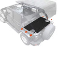 GPCA Cargo Cover LITE PLUSize for Wrangler JK 4DR Sizeport/ Sizeahara/ Rubicon/ Freedom Unlimited 2007-2018 models (UPGRADED)