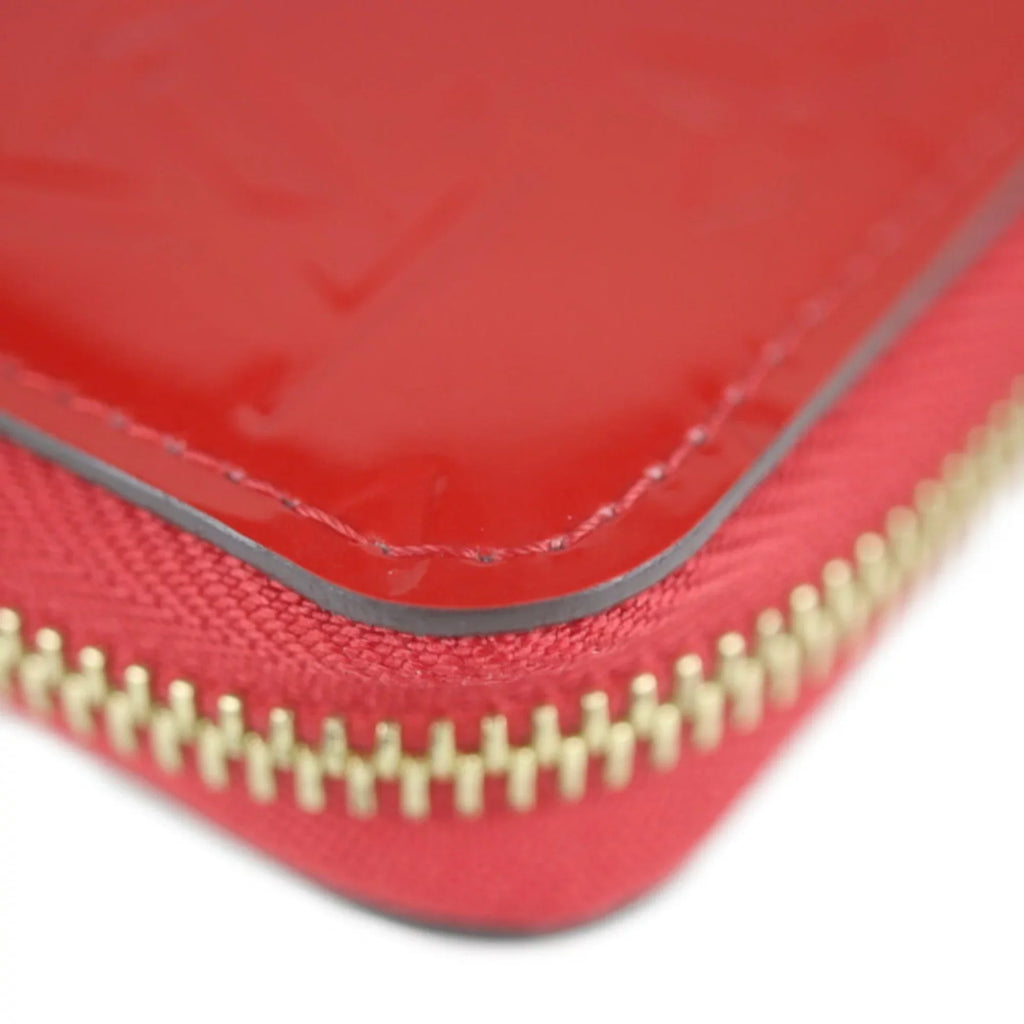 Pre-Owned LOUISize VUITTON Louis Vuitton Zippy Wallet Long M90417 Vernis Sizeeries Round Zipper (Good)