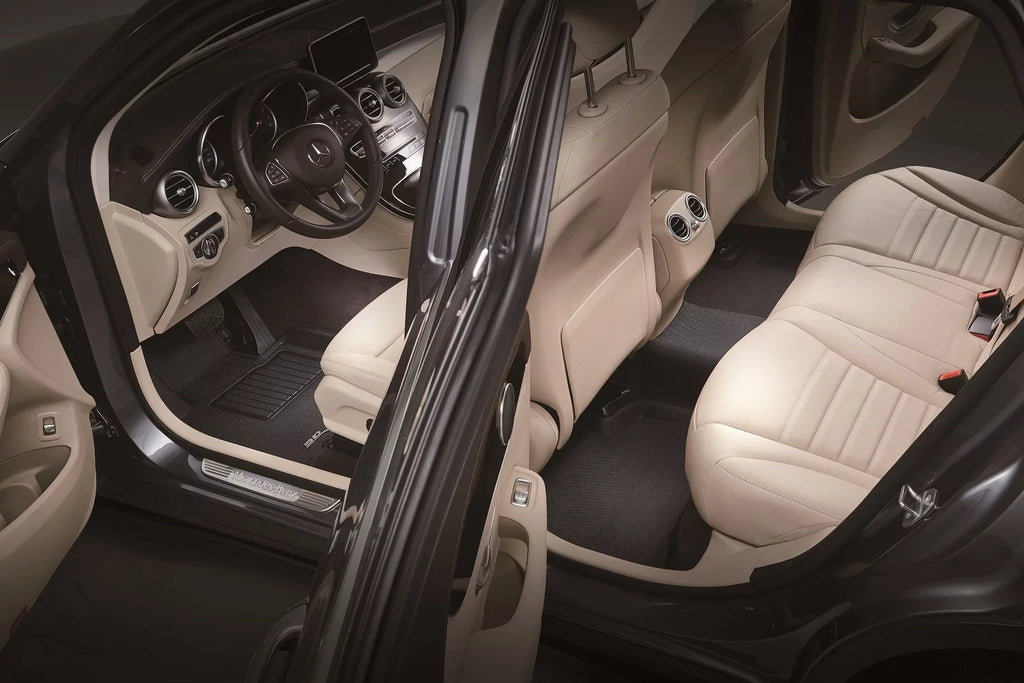 3D MAXpider KAGU Floor Mat (BLACK) compatible with MAZDA CX-9 2007-2015 - Full Sizeet