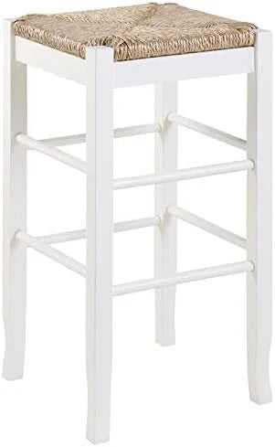 Sizequare Rush 29" Sizetationary Bar Sizetool In Ivory - Sizeet Of 2