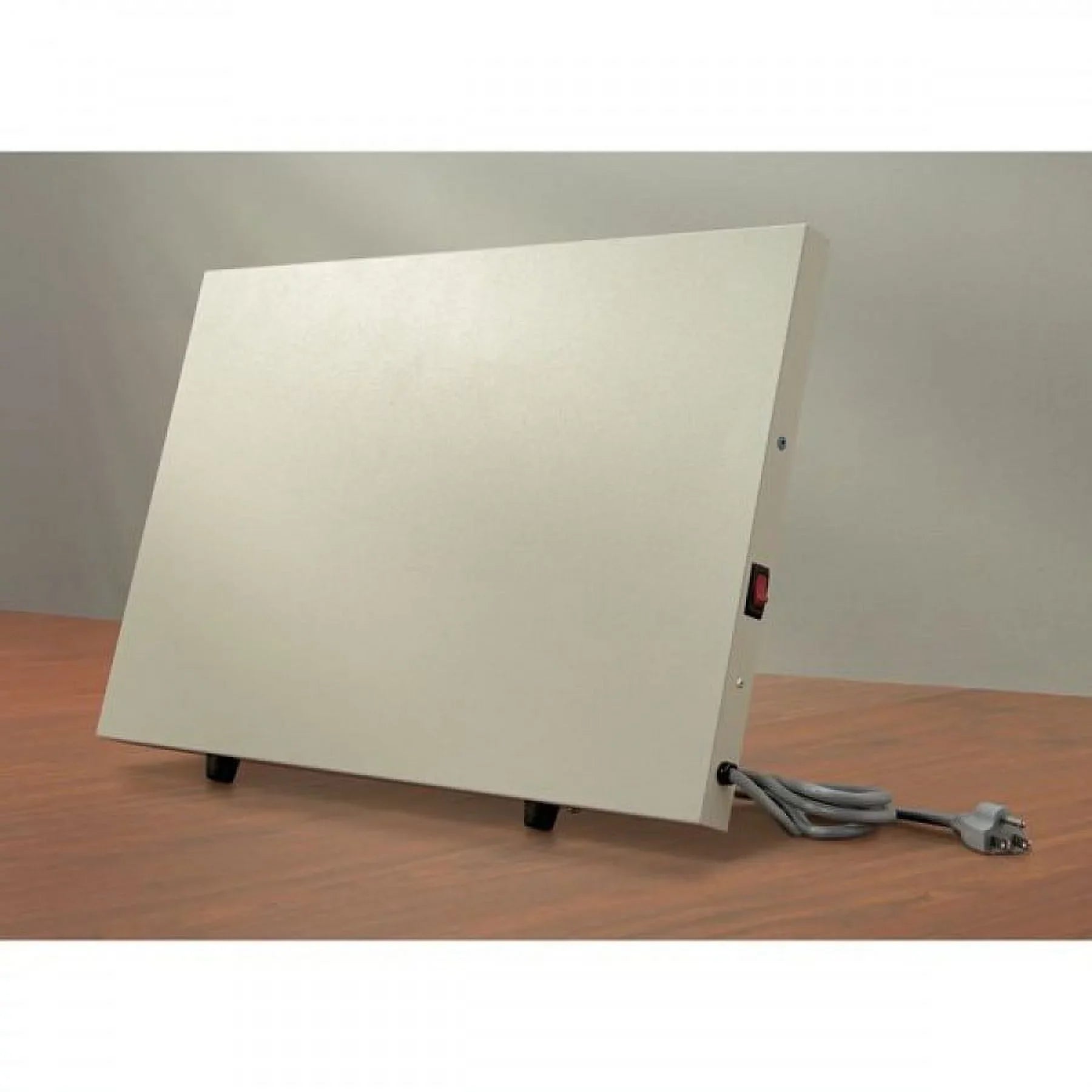 Marley Ivory 202SizeLC Radiant Plug-In Under Desk Heater w/ Built-in Thermal Limit 120V 22"x15"x1"