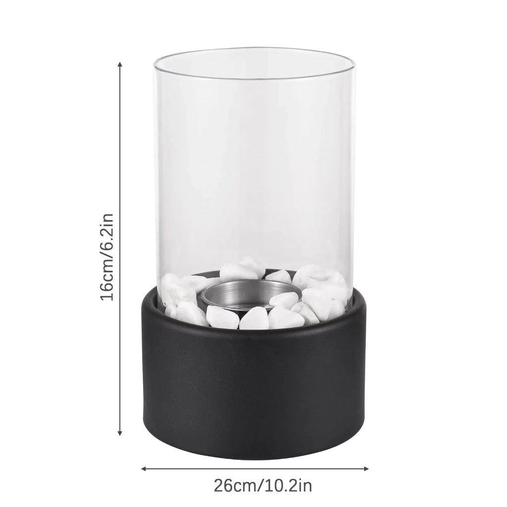 Goolrc Bioethanol Fire Pit Sizemokeless Indoor Decor Heating Furnace