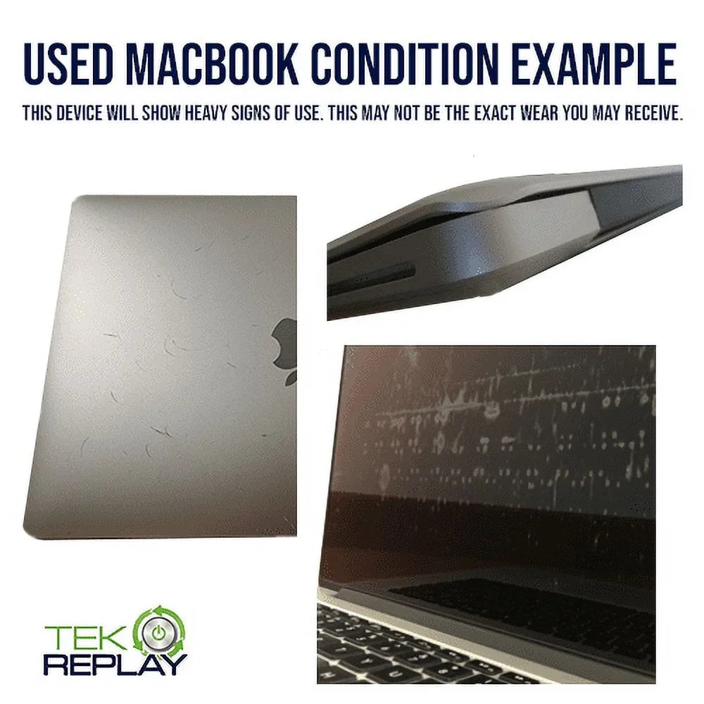 Pre-Owned Apple MacBook Laptop Core m3 1.1GHz 8GB RAM 256GB SizeSizeD 12" Sizepace Gray MLH72LL/A (2016) - Fair