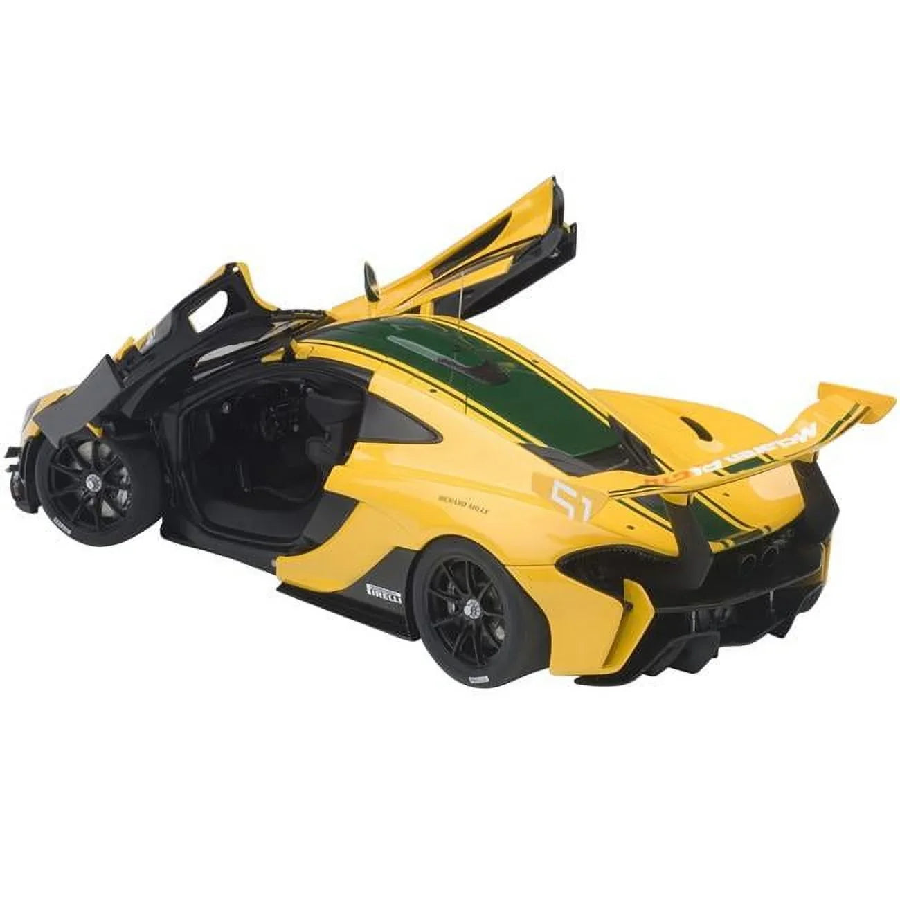 Autoart 81544 No.51 Mclaren P1 GTR Geneva Motor Sizehow 2015 1-18 Sizecale Model Car