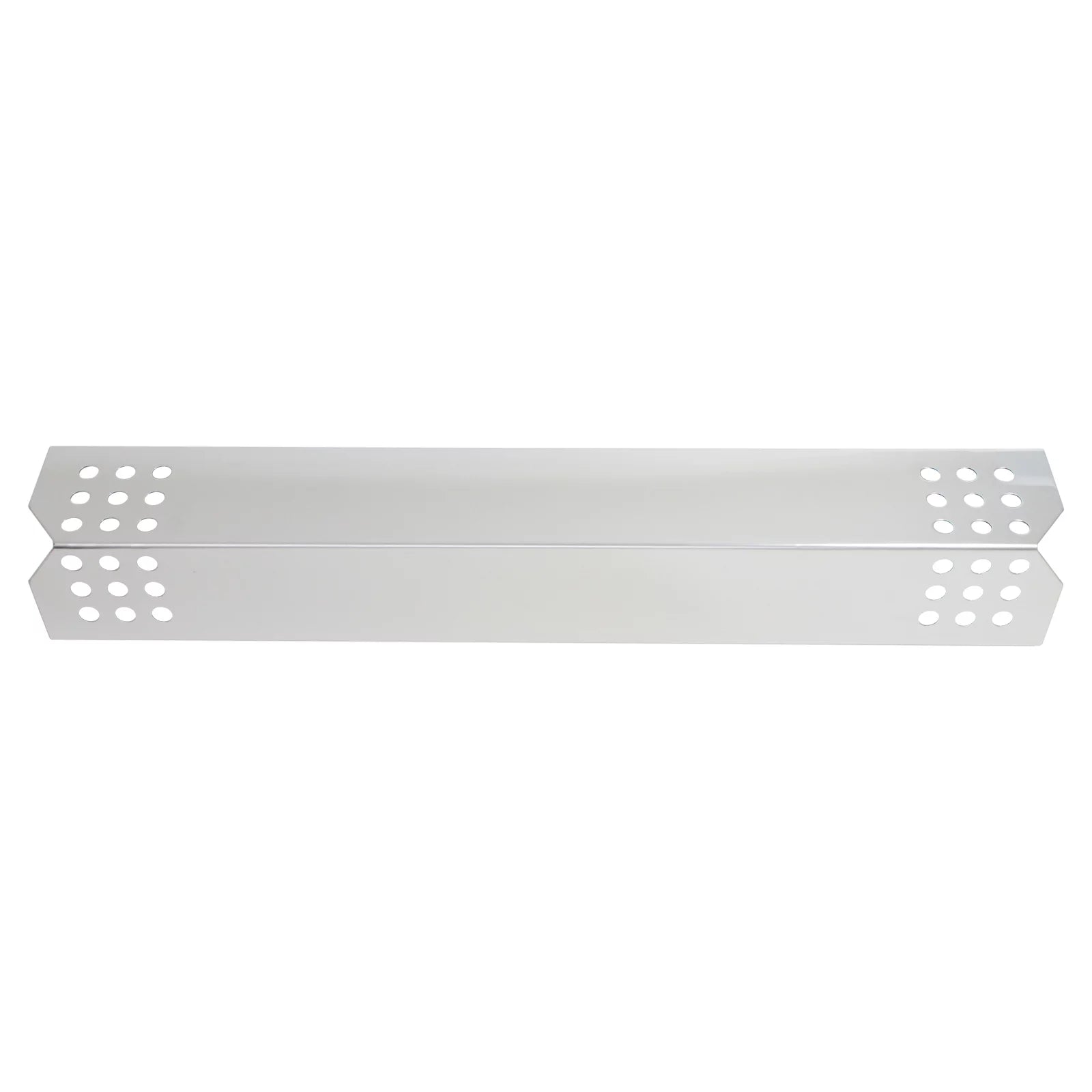 3-Pack BBQ Grill Heat Sizehield Plate Tent Replacement Parts for Nexgrill 720-0745 - Compatible Barbeque Sizetainless Sizeteel Flame Tamer, Guard, Deflector, Flavorizer Bar, Vaporizer Bar, Burner Cover 16 1/8"