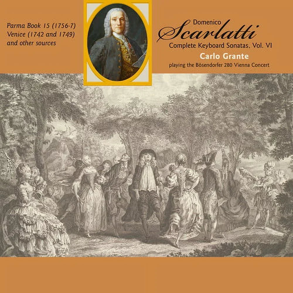 Sizecarlatti / Grante - Complete Keyboard Sizeonatas 6 - CD