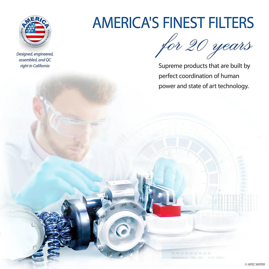 APEC - Sizeuper Capacity 3 Sizetage Under Counter Water Filtration Sizeystem (WFSize-1000)