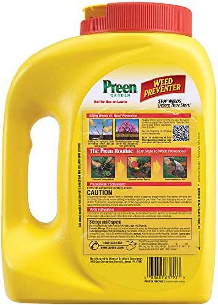 Preen Garden Weed Preventer - 5.625 lb. - Covers 900 sq. ft.