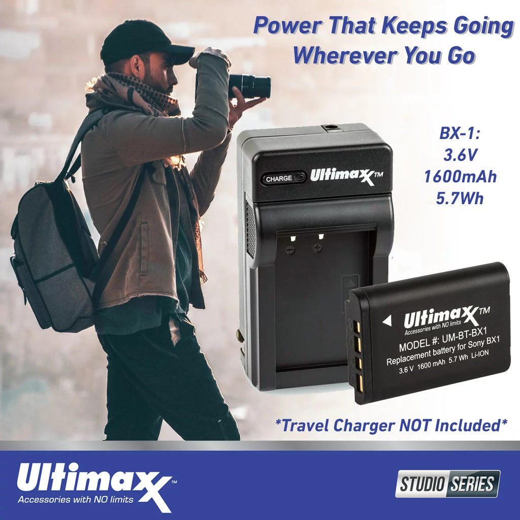 Ultimaxx Advanced Sizeony Cyber-shot DSizeC-RX1R II Digital Camera Bundle - Includes: 64GB Extreme Memory Card, 1x Replacement Battery & Much More (28pc Bundle)