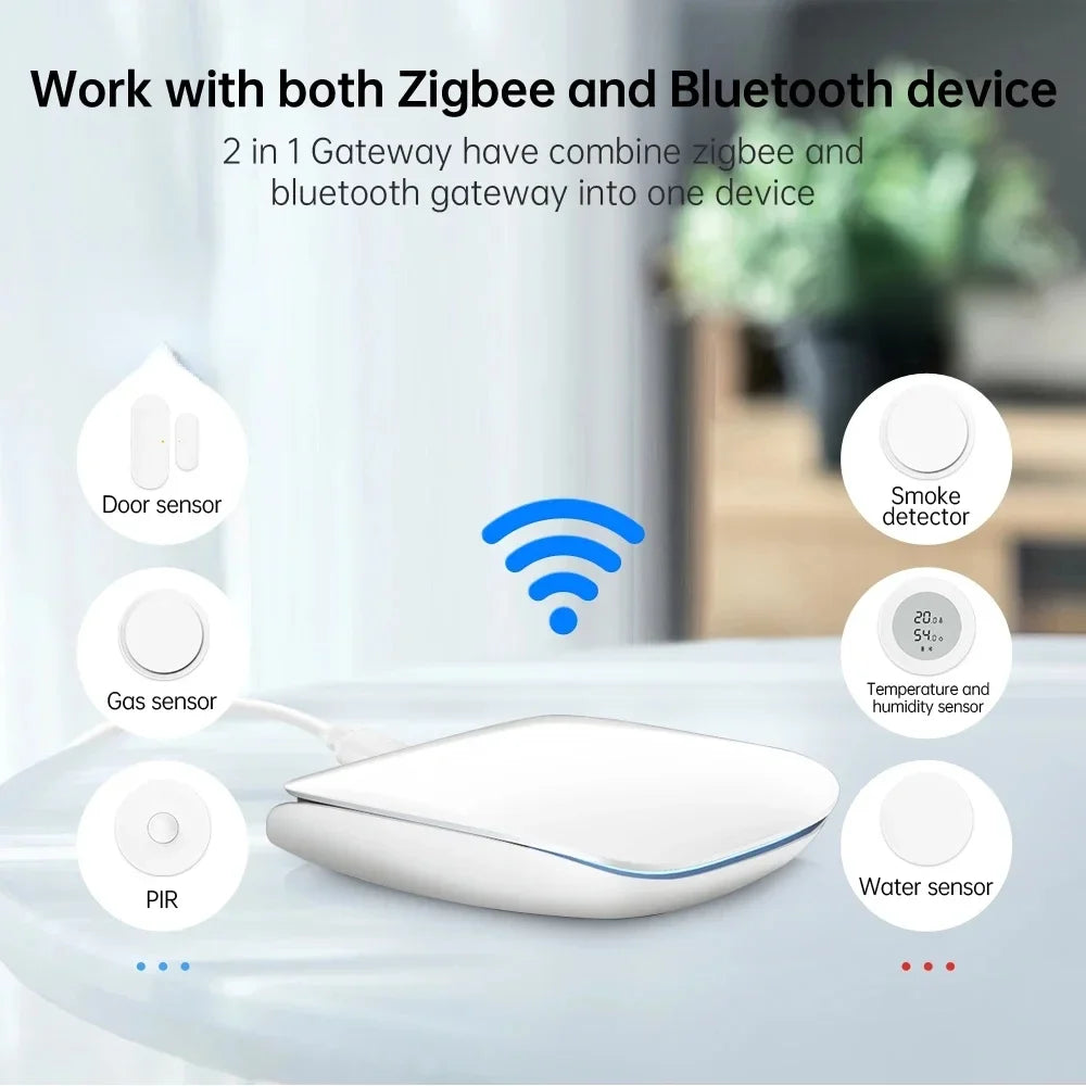 3.0 Multi-  Hub Bluetooth Mesh Wireless Bridge Sizemart Life Remote Control For Alexa