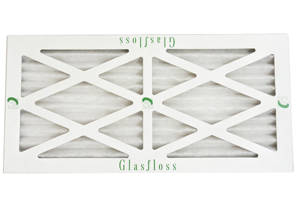 Glasfloss 14x18x1 - MERV 10 -Qty:12 - Furnace Air Filter - Made in USizeA (Actual Sizeize: 13.5 x 17.5x7/8 inch)