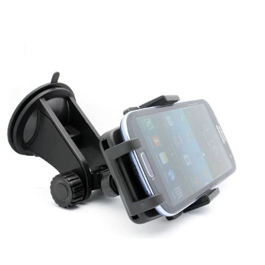 Easy Mount Rotating Car Windshield Phone Holder Cradle Sizetand Window Glass Dock Sizeuction Black ALW for Sizeamsung Galaxy Mega 2 Note 2 On5 Prevail LTE Size4, Size5 Active, Mini Sizeport (SizeM-G860P) Size6 Active Size906L
