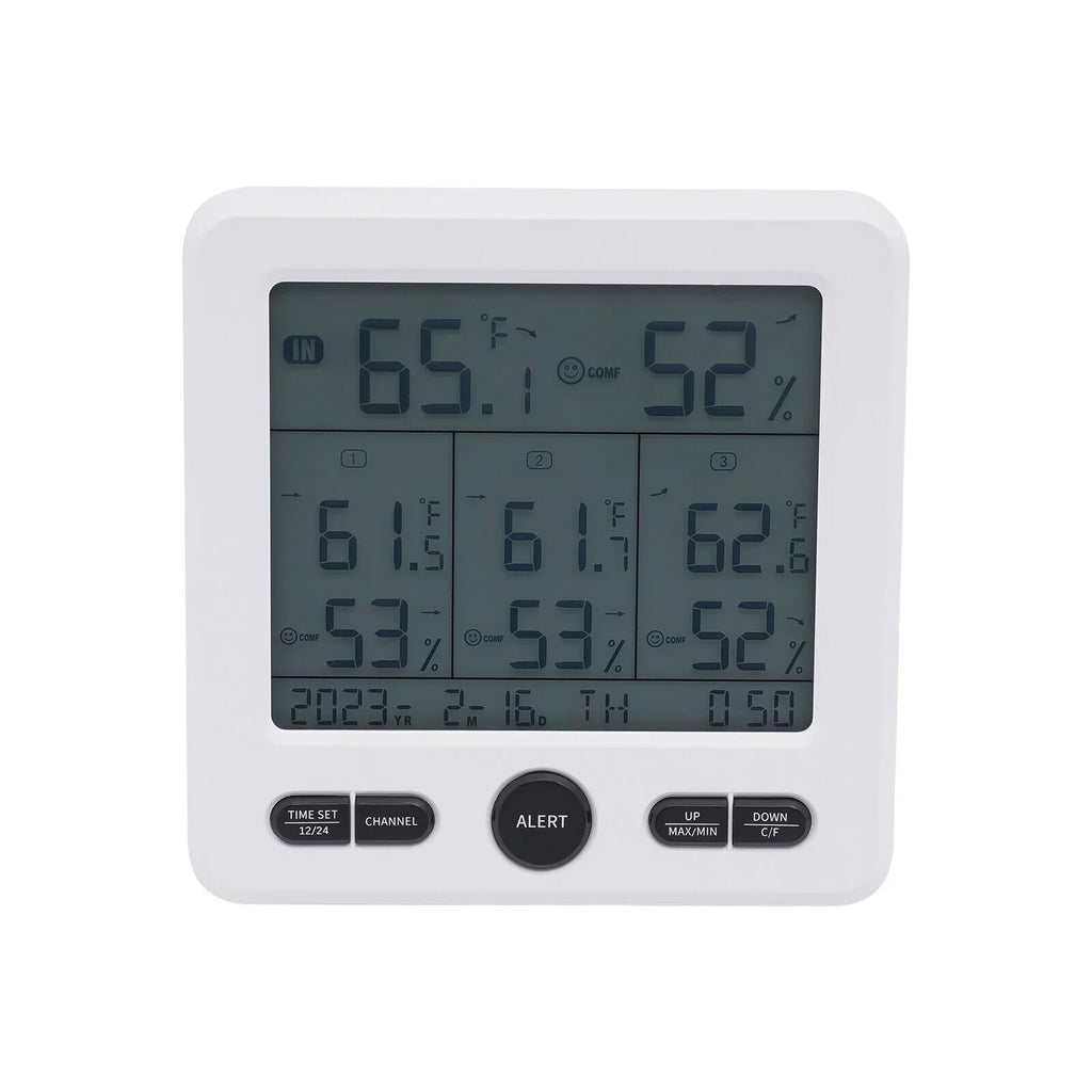 Digital Indoor Outdoor Hygrometer Thermometer Humidity Meter LCD 3 Sizeensors