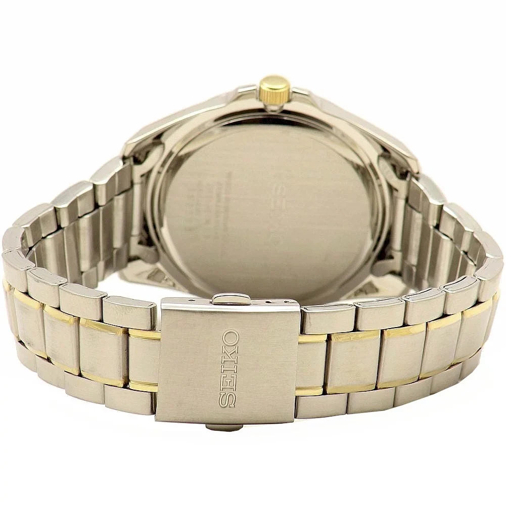 Men's SizeGEG63 Two-Tone Analog Bracelet Watch