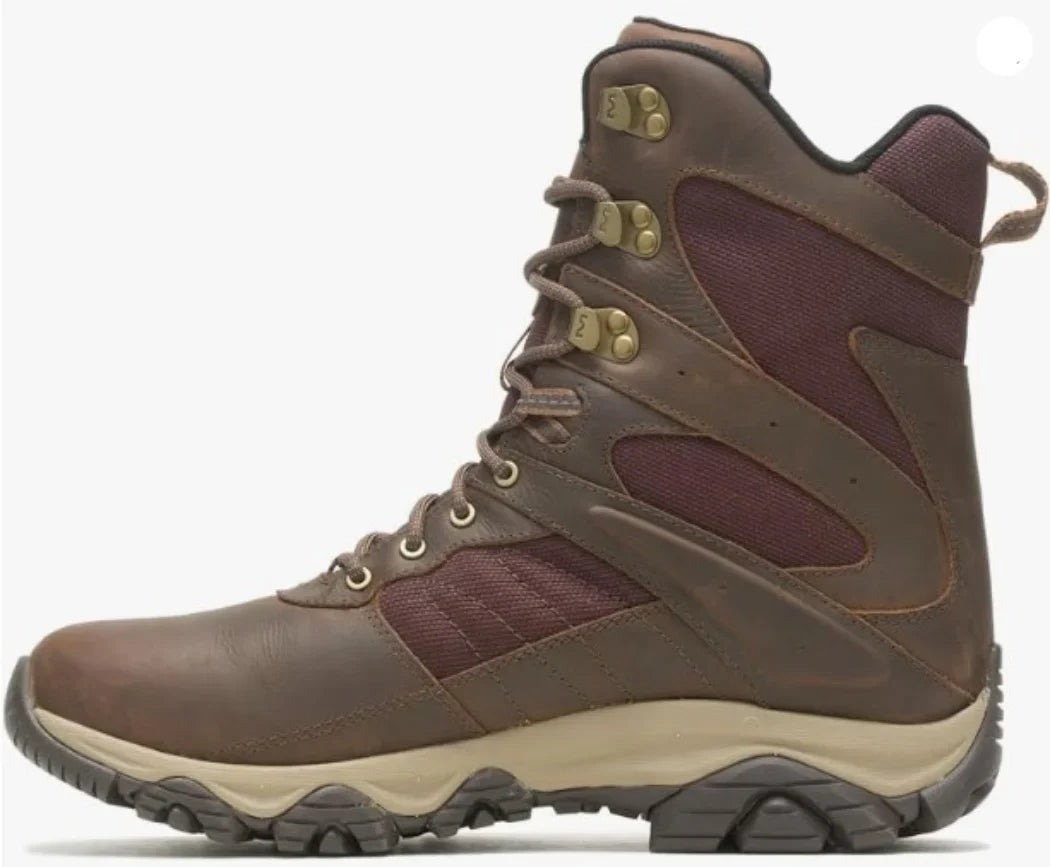 Merrell J004649 Mens Moab 2 Timber 8" WP Work Boot 12D (M) USize 12Medium (D, M)