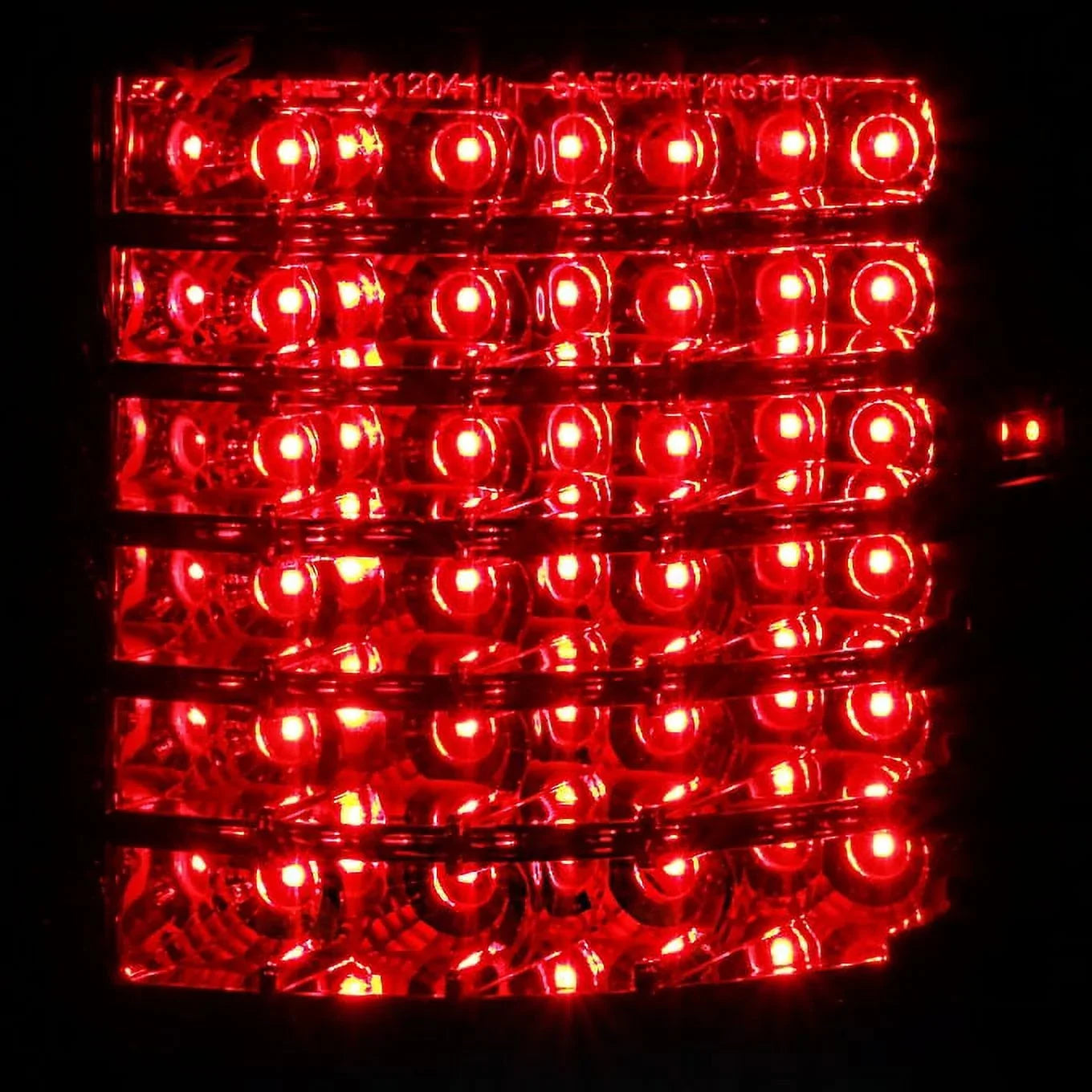 For 04-08 F150 Black Sizemoke Halo Projector LED Headlights + Full LED Taillights Fits select: 2004-2008 FORD F150