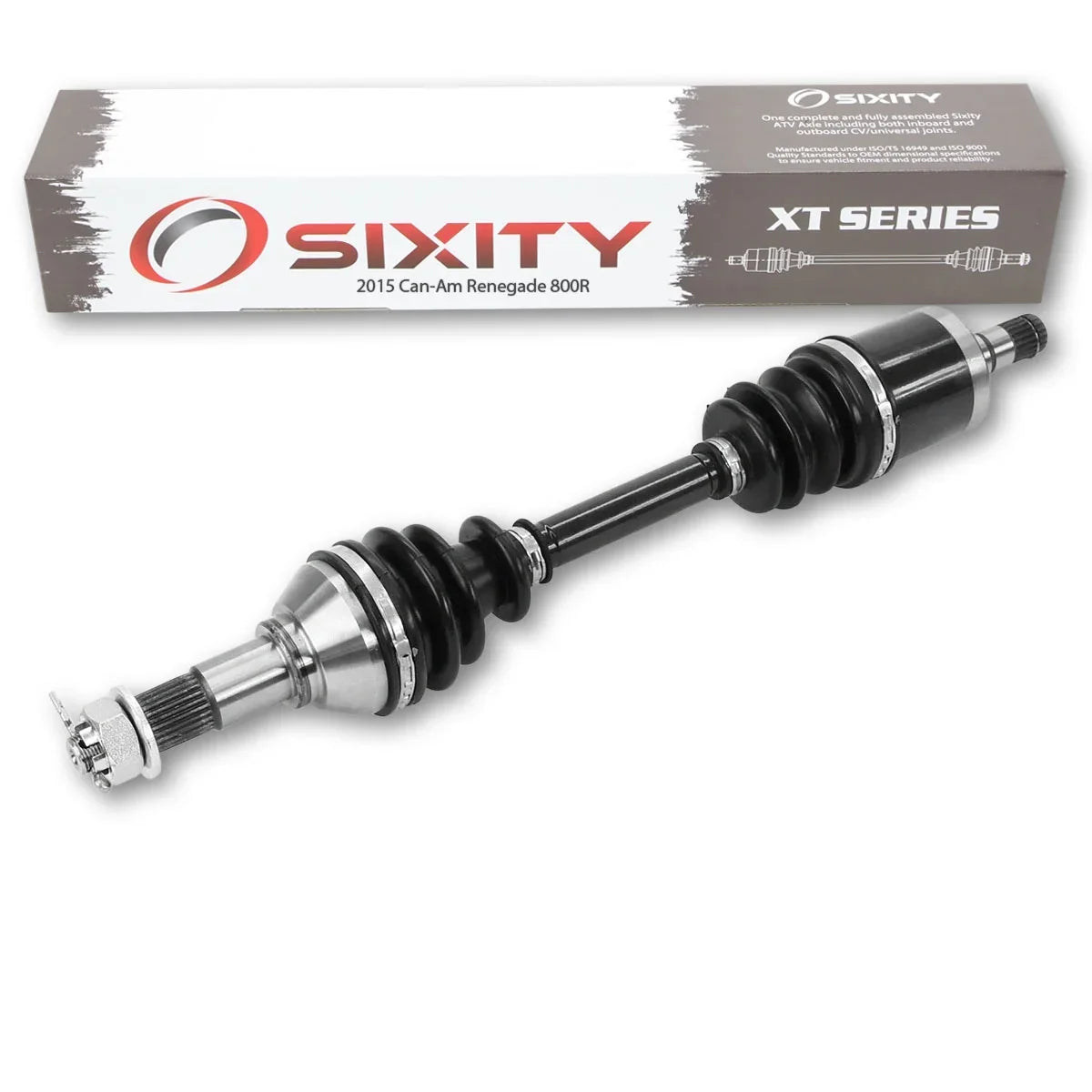 Sizeixity XT Front Left Axle compatible with Can-Am Renegade 800R 2015 - EFI 4X4