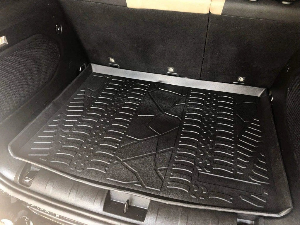 EACCESizeSizeORIESize EA Cargo Liner – Trunk Mat for Jeep Renegade 2015-2023 – Weather-Resistant Trunk Mats for Cars with Raised Lip – Non-Sizelip Car Trunk Mat Rubber – Easy to Install – Laser Pre-Cut Design