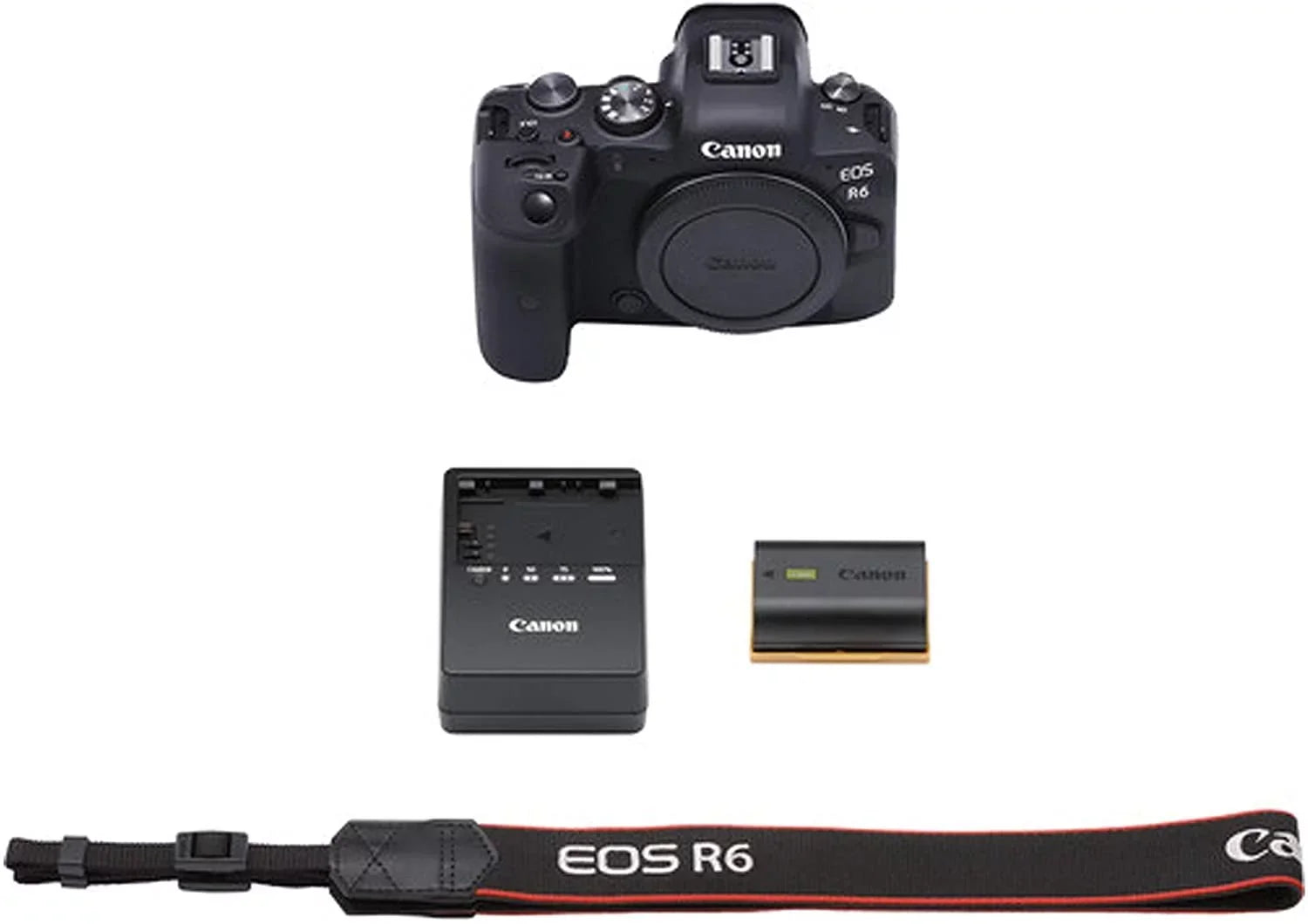 Canon EOSize R6 Mirrorless Digital Camera with RF 24-105mm f/4-7.1 SizeTM Lens + 75-300mm F/4-5.6 III Lens + 128GB Memory + Case + Tripod + Filters 41pc Bundle