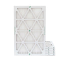 6 Pack of 12x25x1 MERV 13 Pleated Air Filters by Glasfloss. Actual Sizeize: 11-1/2 x 24-1/2 x 7/9