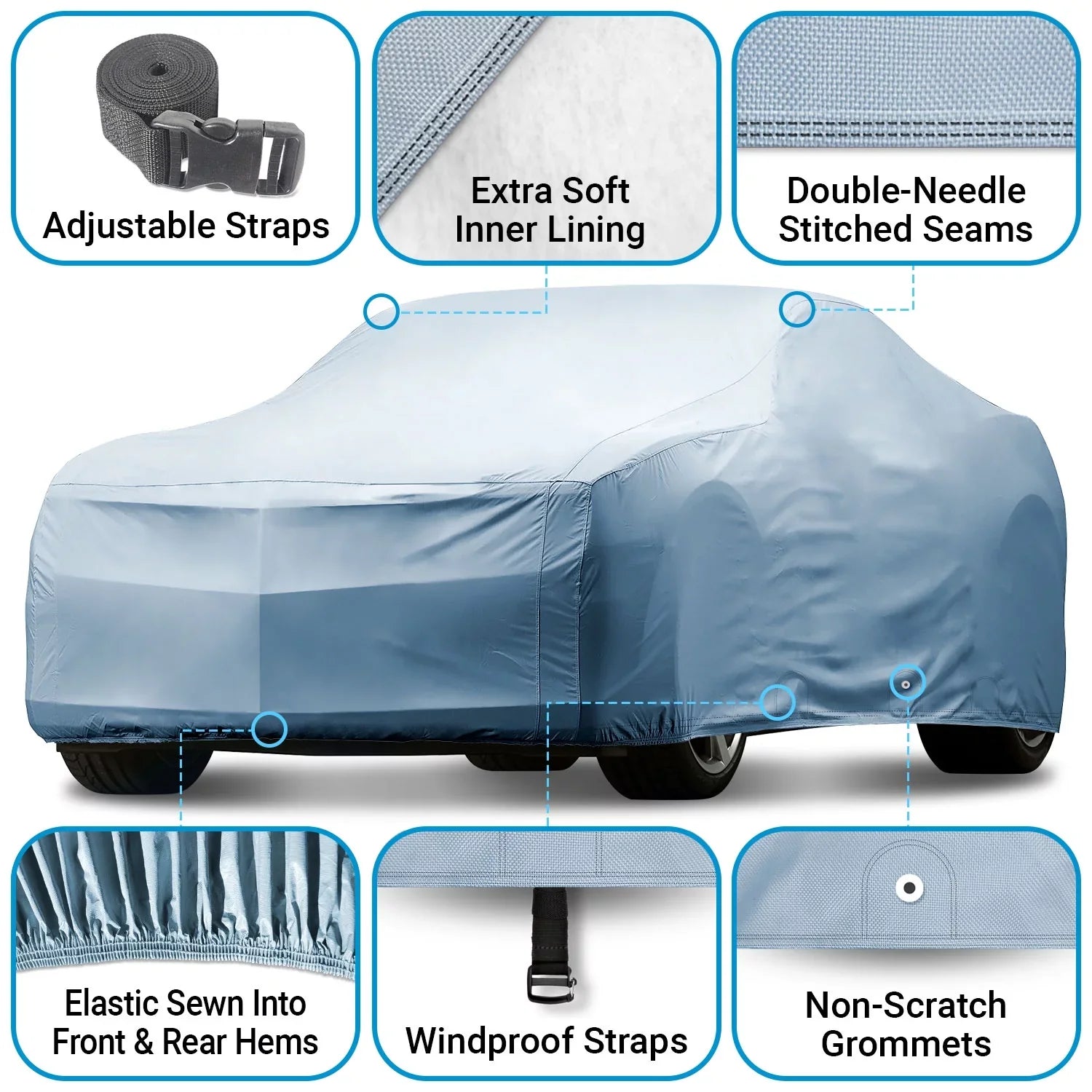 Custom Car Cover Fits: [Mazda Miata] 2016-2023 Waterproof All-Weather