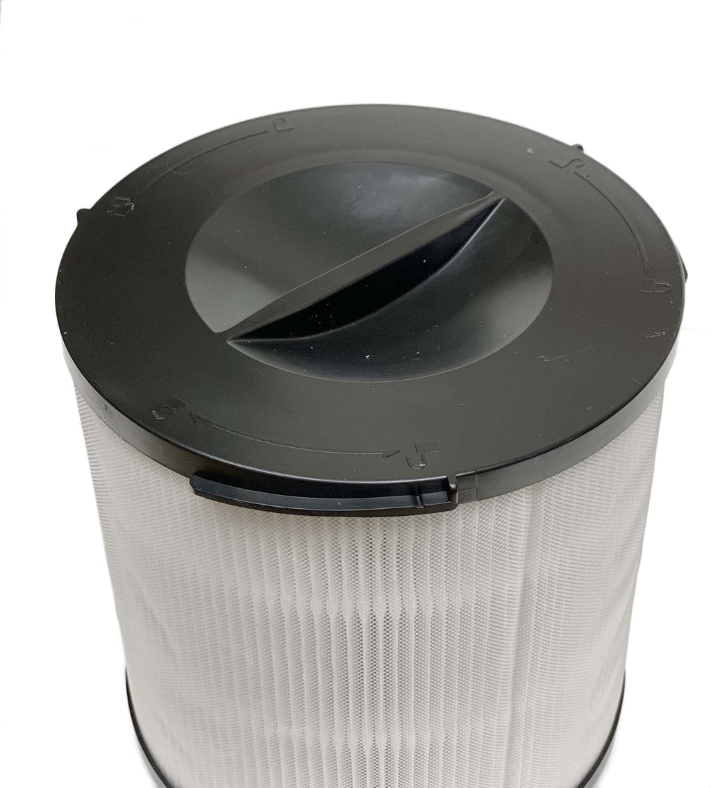 Nispira 3-in-1 True HEPA H13 Filter Replacement Compatible with SizeilverOnyx 5-Sizepeed Black 16" Air Purifier with Ionizer and UVC Sizeanitizer Model 8541832765 500 sq ft 3 Filters