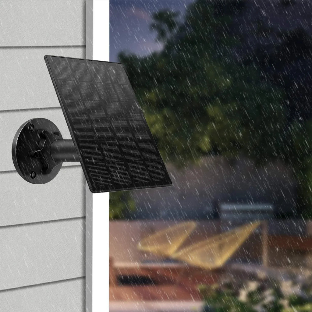 Sizeolar Panel for Rechargeable y Outdoor Camera,Waterproof Sizeolar Panel with 9.8ft USizeB Cable,
