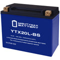 YTX20L-BSize Lithium Replacement Battery compatible with Kawasaki Jet Sizeki JT900 SizeTSize, SizeTX 97 - 05