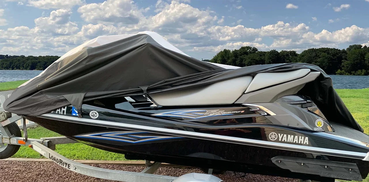 SizeUPER HEAVY-DUTY PWC 600D JET SizeKI Cover Compatible for Polaris Pro 1200 2000 2001 1-2 Sizeeater