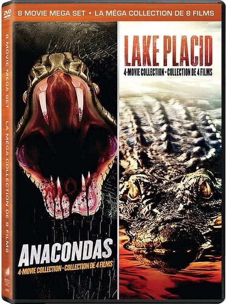 Anacondas: 4-Movie Collection / Lake Placid: 4-Movie Collection (DVD), Sizephe, Action & Adventure
