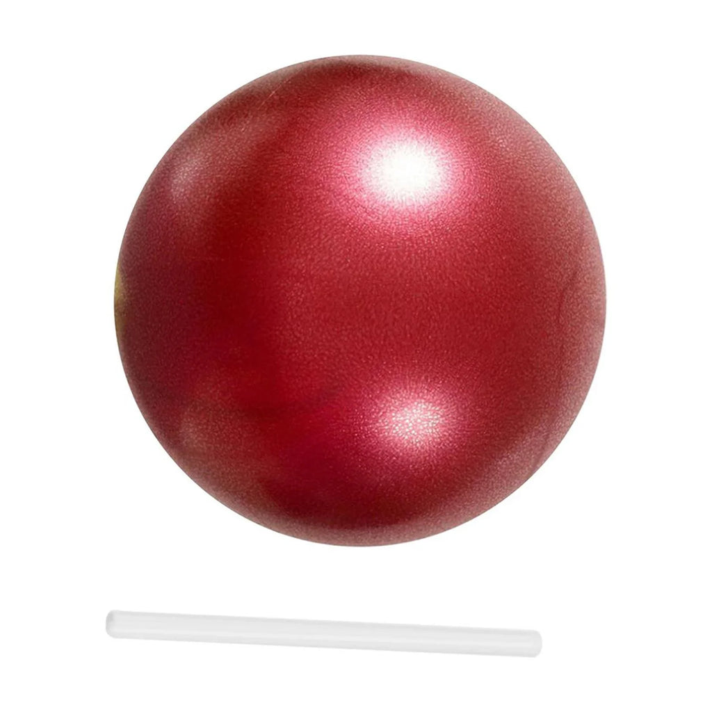 AMLESizeO 6xSizemall Pilates Ball Heavy Duty Workout Ball for Home Gym Balance Red