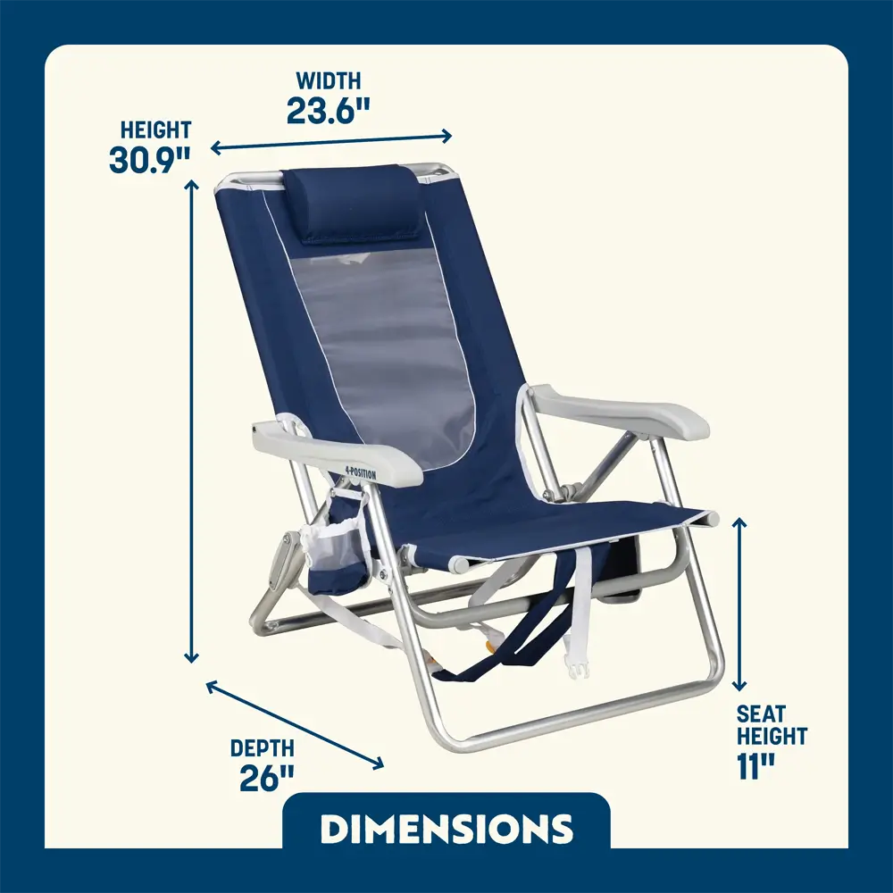 Backpack Beach Chair™ | Choice ML71