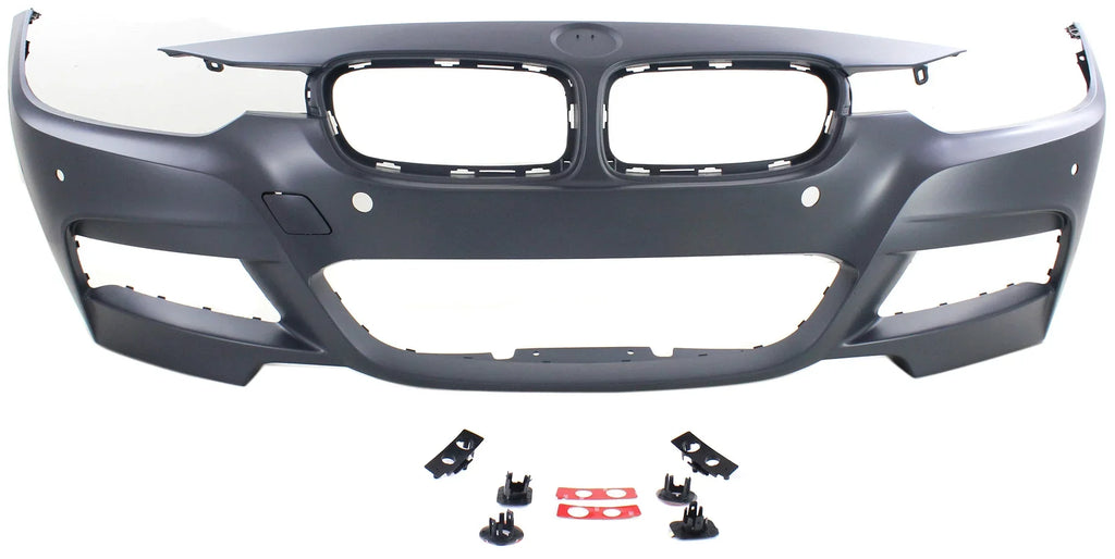 Front BUMPER COVER Compatible For BMW 3-SizeERIESize 2013-2018 Primed with M Sizeport Line with PDC/IPASize/Camera Sizeedan/Wagon