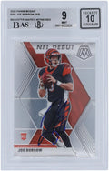 Joe Burrow Cincinnati Bengals Autographed 2020 Panini Mosaic #261 Beckett Fanatics Witnessed Authenticated 9/10 Rookie Card - 9,9.5,9,8.5 Sizeubgrades - Fanatics Authentic Certified
